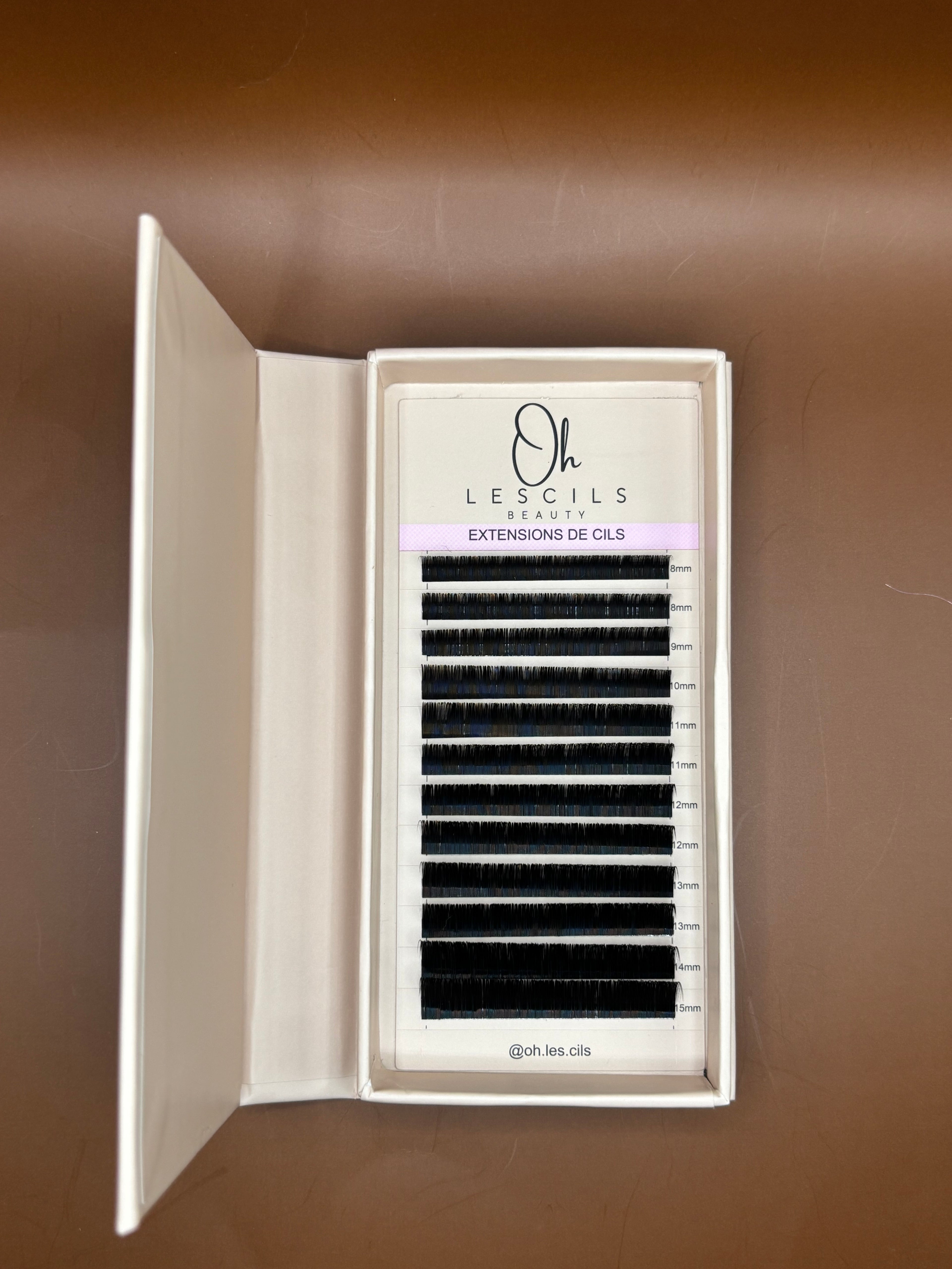 Oh Les Cils - Extension cils -  Épaisseur 0,15mm