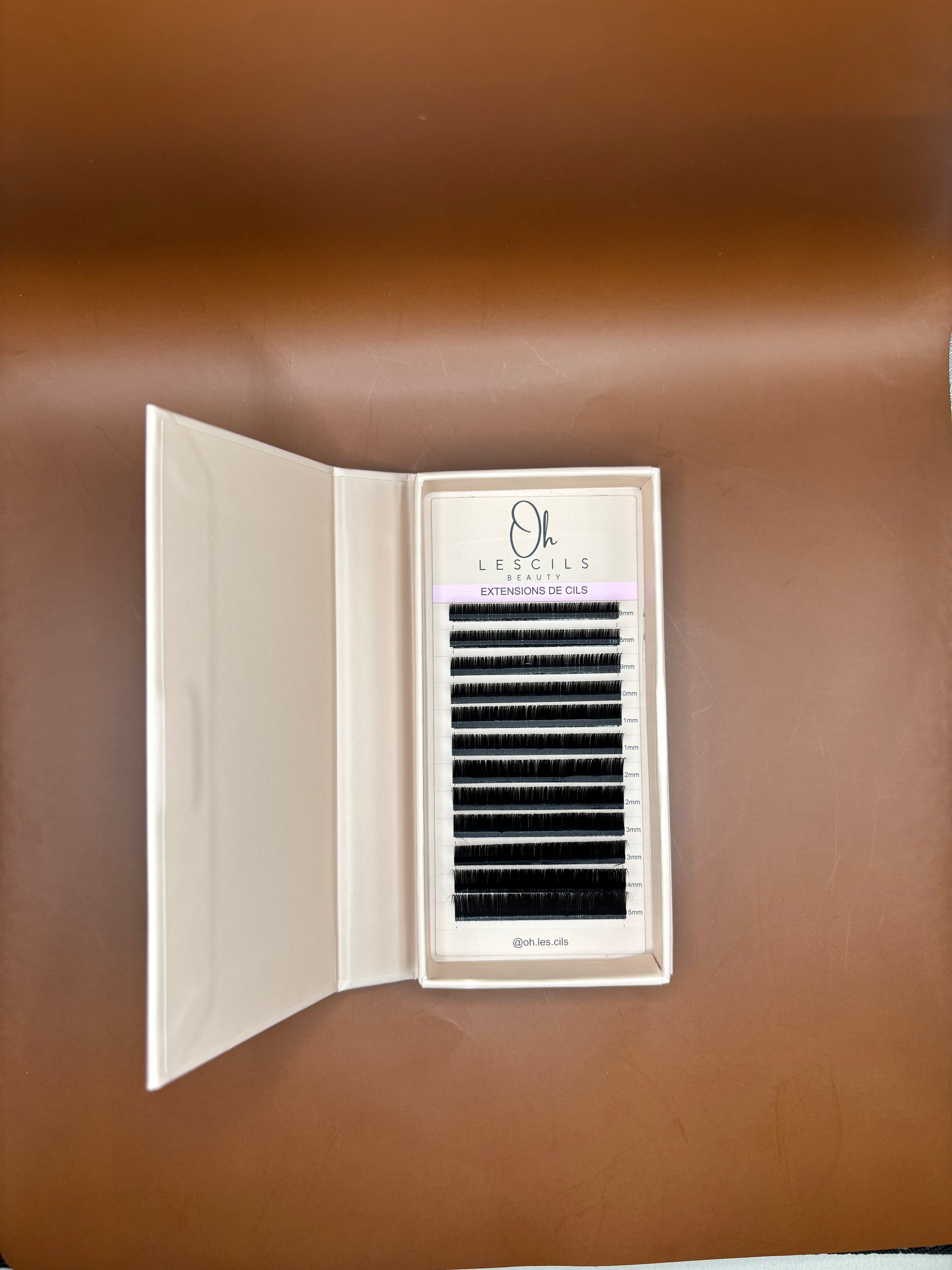 Oh Les Cils - Extension cils - Épaisseur 0,07mm