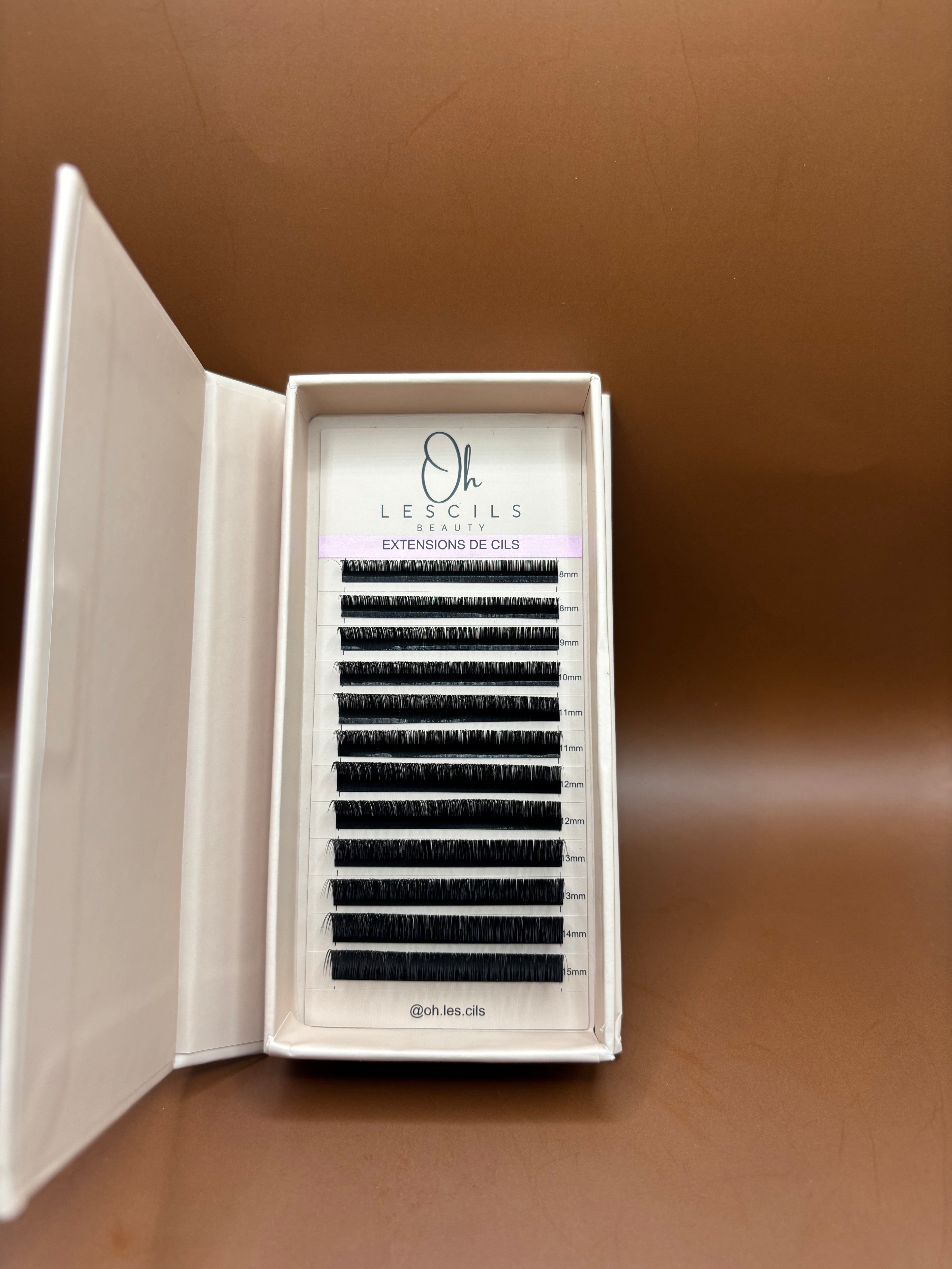 Oh Les Cils - Extension cils - Épaisseur 0,07mm