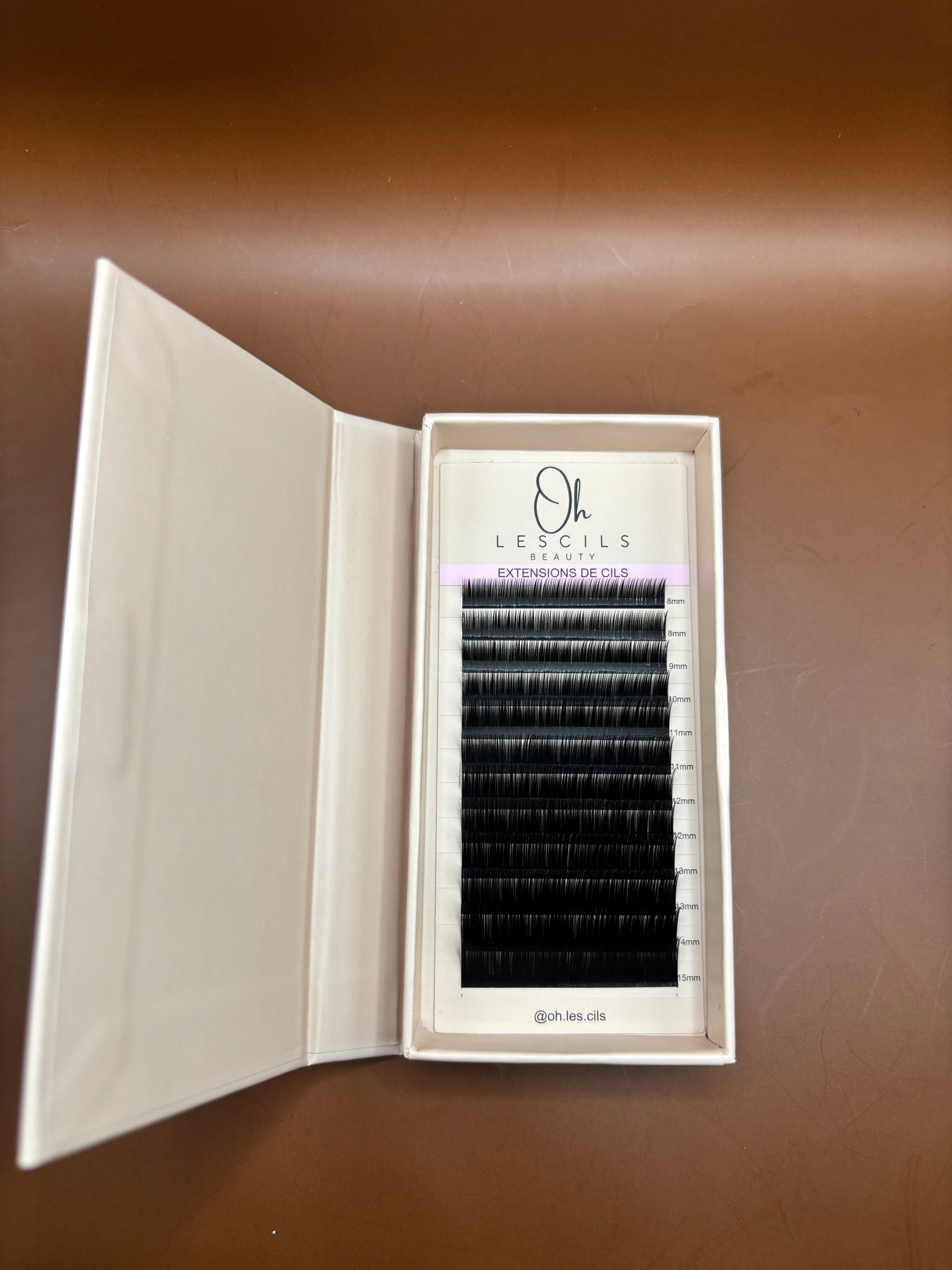 Oh Les Cils - Extension cils - Épaisseur 0,07mm